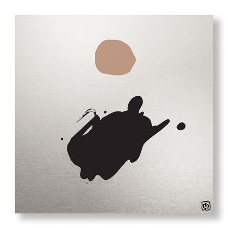 Ty Wilson Limited Edition Ready to Hang Giclee on Brushed Aluminum: "Global Art III"