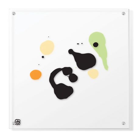 Ty Wilson Limited Edition Ready to Hang Giclee on Clear Acrylic: "Global Art VII"