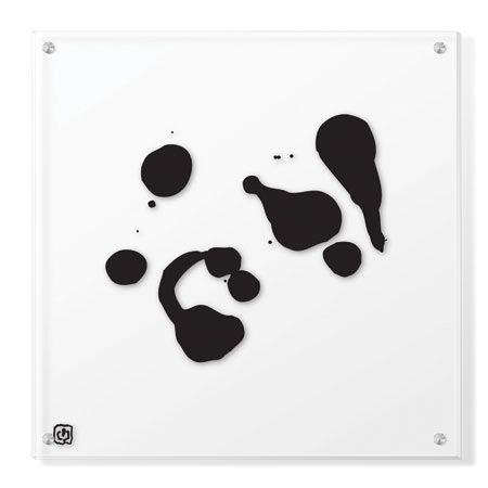 Ty Wilson Limited Edition Ready to Hang Giclee on Clear Acrylic: "Global Art XII"