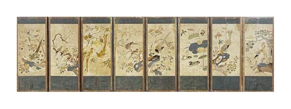 Unknown Fine Art Open Edition Gicl&eacute;e:"Birds and Flowers"
