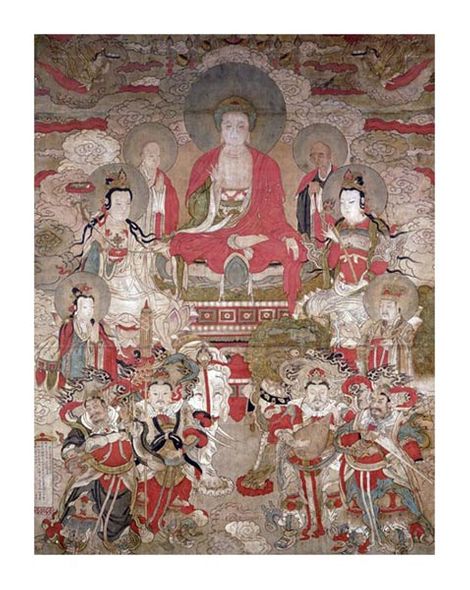 Unknown Fine Art Open Edition Giclée:"Buddhas"