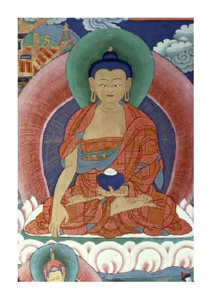 Unknown Fine Art Open Edition Gicl&eacute;e:"Tiger's Den - Detail of Buddha"