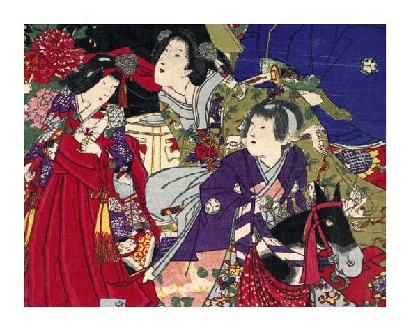 Unknown Fine Art Open Edition Gicl&eacute;e:"Tokugawa Letsugu, Seventh Shogun, Ruled 1713-1716"