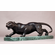 Unknown Handcrafted Solid Bronze Sculpture:"Art Deco Panther"