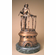 Unknown Handcrafted Solid Bronze Sculpture:"Lighthouse Watch"