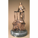 Unknown Handcrafted Solid Bronze Sculpture:"Lighthouse Watch"