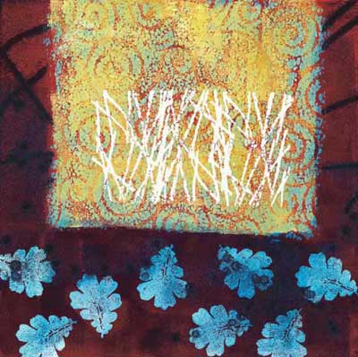 Valerie Willson Handsigned and Numbered Limited Edition Giclee on Canvas: "Return To The Center"