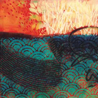 Valerie Willson Handsigned and Numbered Limited Edition Giclee on Canvas: "Traveling Light"