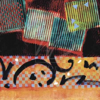 Valerie Willson Limited Edition Hand-Embellished Giclee on Canvas:"Joy Ride"