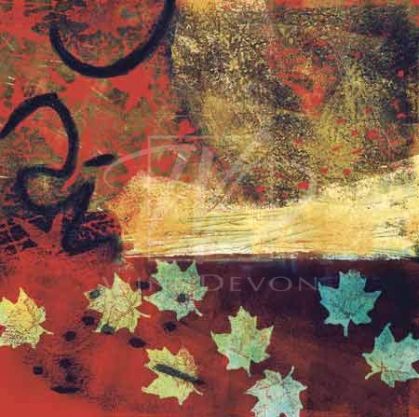 Valerie Willson Limited Edition Hand-Embellished Giclee on Canvas:"River's Edge"