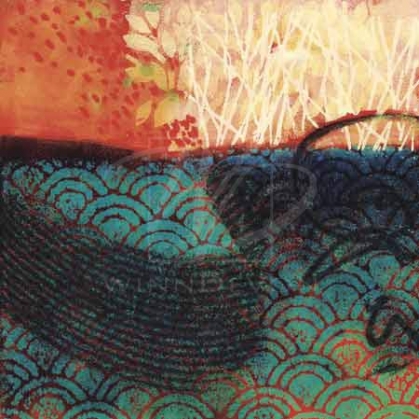 Valerie Willson Limited Edition Hand-Embellished Giclee on Canvas:"Traveling Light"