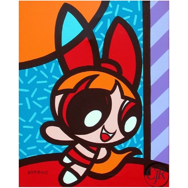 Valter Morais Acrylic on Canvas:"Blossom"