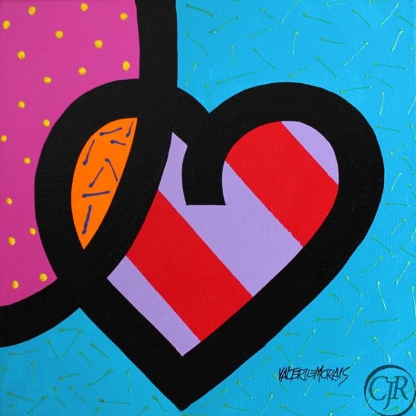 Valter Morais Acrylic on Canvas:"I Care for You"