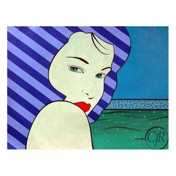 Valter Morais Acrylic on Canvas:"Untitled 16"