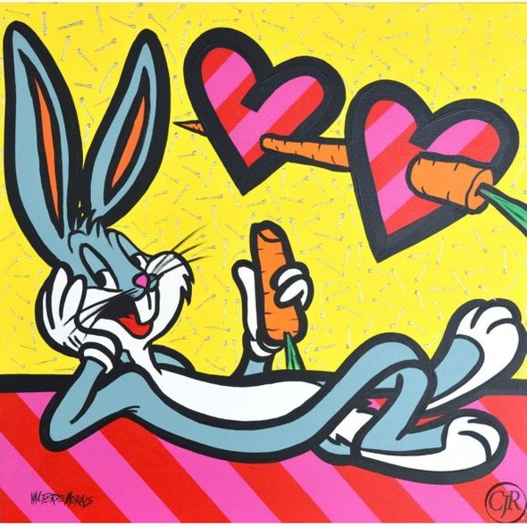 Valter Morais Acrylic on Canvas:"What's Up Love"