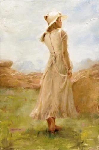 Vidan Signed and Numbered Giclee Canvas: "Morning Breeze"