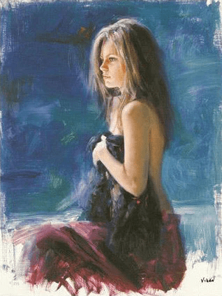 Vidan (Vittorio Dangelico) Limited Edition Giclée on Artist Paper: "Untitled #1"