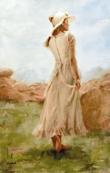 Vidan (Vittorio Dangelico) Limited Edition Giclée on Canvas: "Morning Breeze"