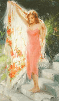 Vidan (Vittorio Dangelico) Limited Edition Giclée on Canvas: "Untitled #3"