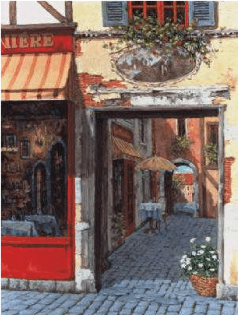 Viktor Shvaiko Artist Signed Limited Edition Serigraph on paper"La