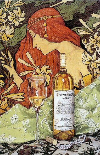 Viktor Shvaiko Limited Edition Hand Embellished Serigraph on Canvas: "Bordeaux and Pearls"