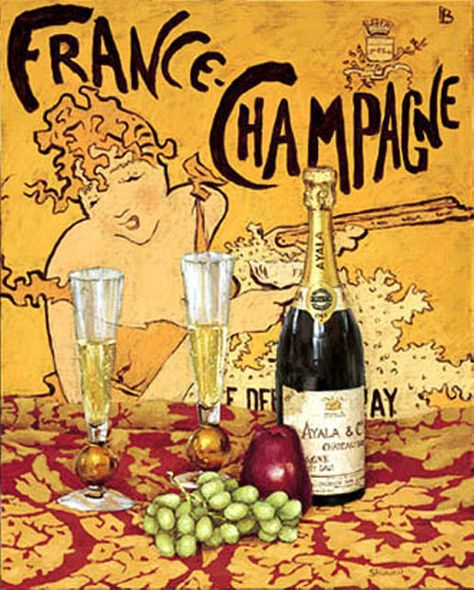 Viktor Shvaiko Limited Edition Hand Embellished Serigraph on Canvas: "Champagne for Two"