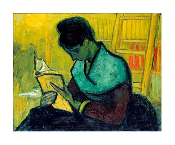 Vincent Van Gogh Fine Art Open Edition Gicl&eacute;e:"A Novel Reader"