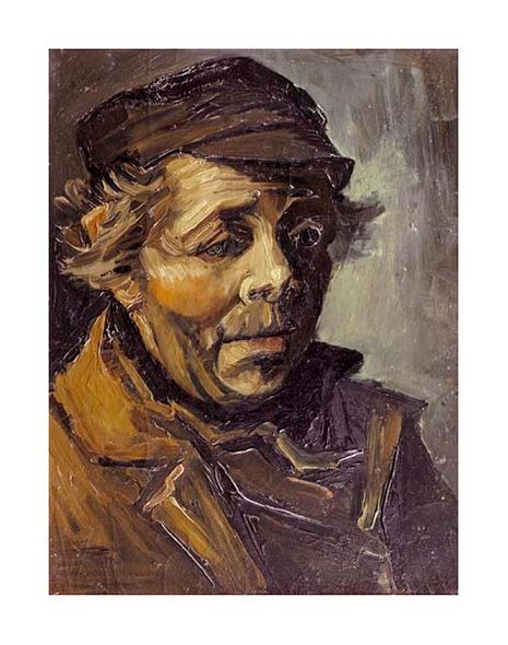Vincent Van Gogh Fine Art Open Edition Gicl&eacute;e:"A Peasants Head"