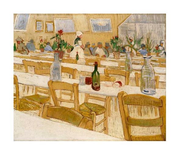Vincent Van Gogh Fine Art Open Edition Gicl&eacute;e:"A Restaurant Interior"