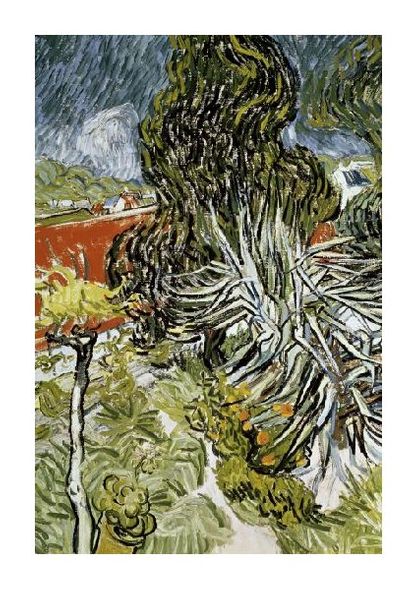 Vincent Van Gogh Fine Art Open Edition Gicl&eacute;e:"Dr Gachet's Garden at Auvers-Sur-Oise"