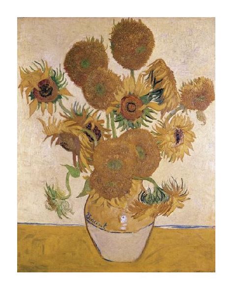 Vincent Van Gogh Fine Art Open Edition Gicl&eacute;e:"Sunflowers"