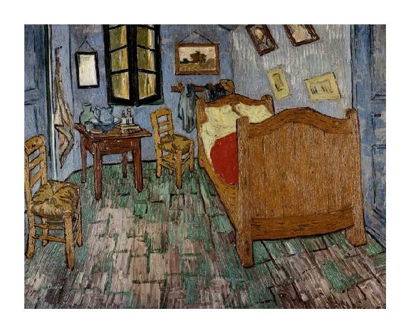 Vincent Van Gogh Fine Art Open Edition Giclée:"The Artist's Bedroom"