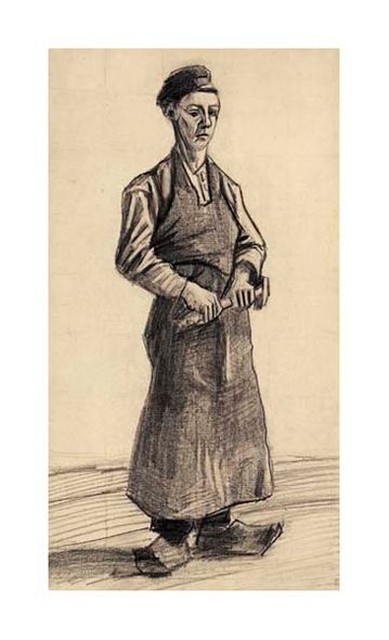Vincent Van Gogh Fine Art Open Edition Gicl&eacute;e:"The Blacksmith's Boy"