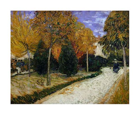 Vincent Van Gogh Fine Art Open Edition Gicl&eacute;e:"The Public Garden"