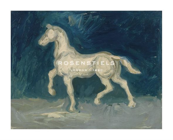 Vincent Van Gogh Hand Numbered Limited Edition Print on Paper :"Horse"