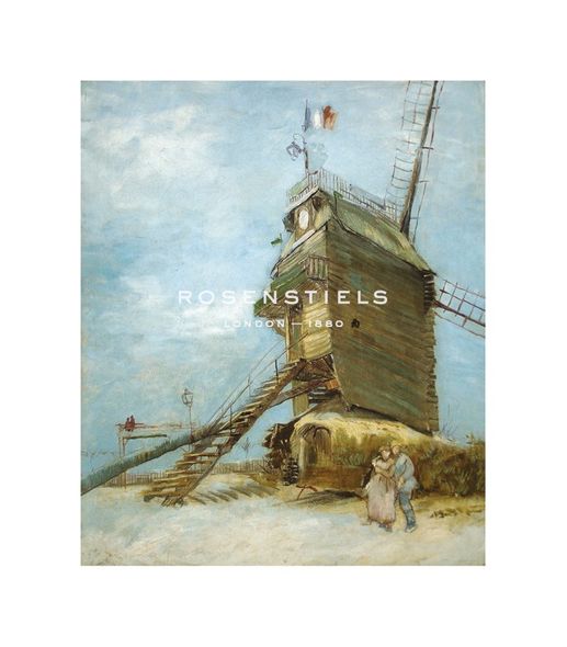 Vincent Van Gogh Hand Numbered Limited Edition Print on Paper :"Le Moulin de la Galette"