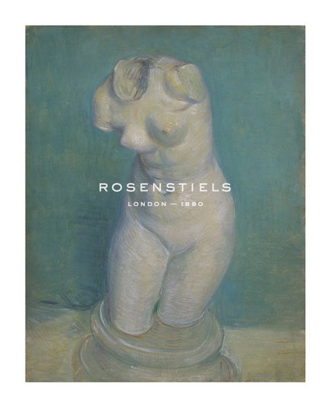 Vincent Van Gogh Hand Numbered Limited Edition Print on Paper :"Plaster Cast of a Woman's Torso"
