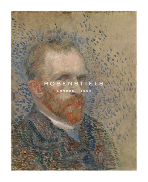 Vincent Van Gogh Hand Numbered Limited Edition Print on Paper :"Self-Portrait, Spring-Summer 1887"