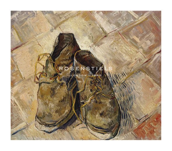 Vincent Van Gogh Hand Numbered Limited Edition Print on Paper :"Shoes"