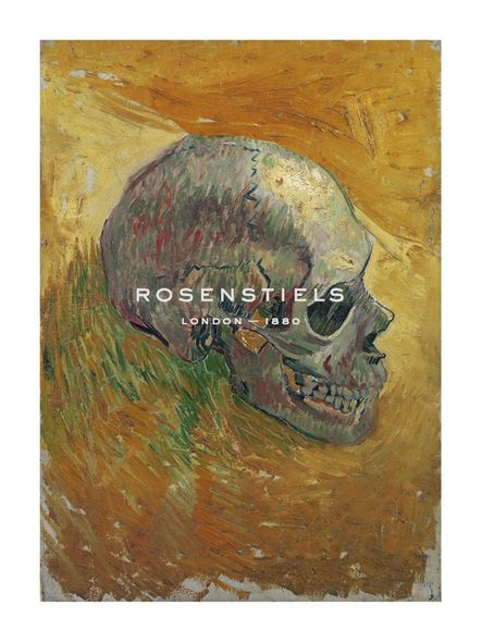 Vincent Van Gogh Hand Numbered Limited Edition Print on Paper :"Skull"