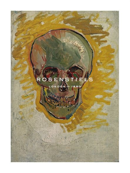 Vincent Van Gogh Hand Numbered Limited Edition Print on Paper :"Skull, I887"