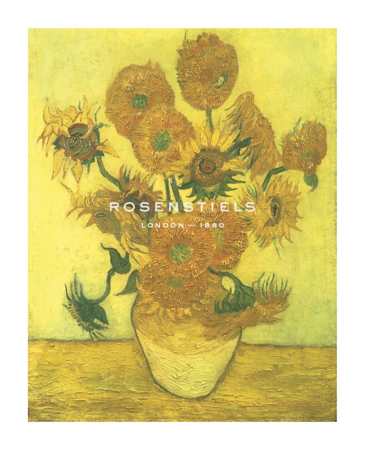 Vincent Van Gogh Hand Numbered Limited Edition Print on Paper :"Still Life, Vase With Fifteen Sunflowers"