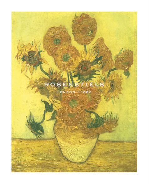 Vincent Van Gogh Hand Numbered Limited Edition Print on Paper :"Still Life, Vase With Fifteen Sunflowers"