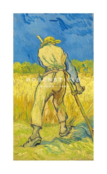 Vincent Van Gogh Hand Numbered Limited Edition Print on Paper :"The Reaper, 1889"