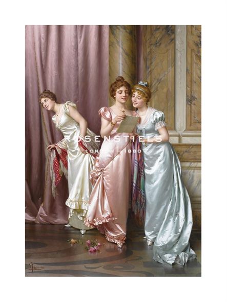 Vittorio Reggianini Hand Numbered Limited Edition Print on Paper :"An Illicit Letter"