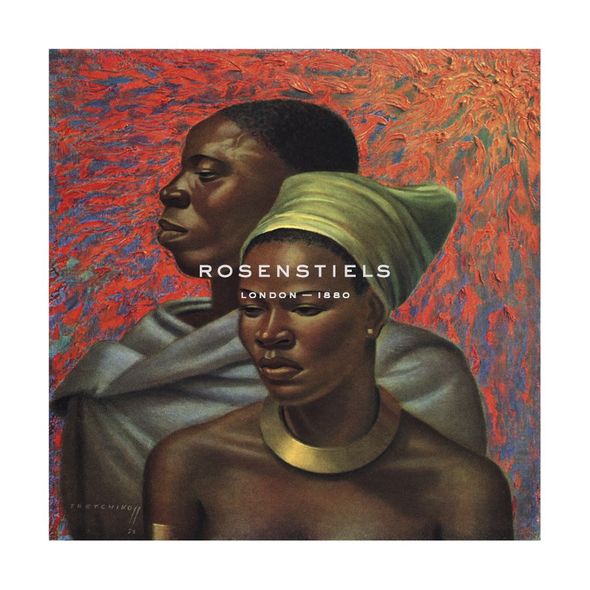 Vladimir Tretchikoff Hand Numbered Limited Edition Print on Paper :"Zulu Couple"