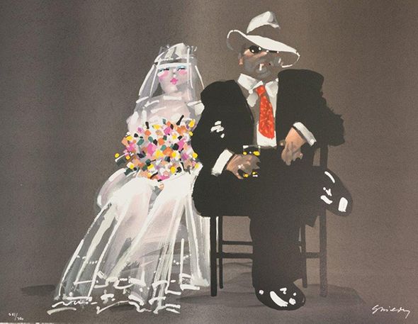 Waldemar Swierzy Hand Signed and Numbered Limited Edition Print:"Great Expectations"