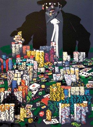 Waldemar Swierzy Hand Signed and Numbered Limited Edition Print:"The Strip"