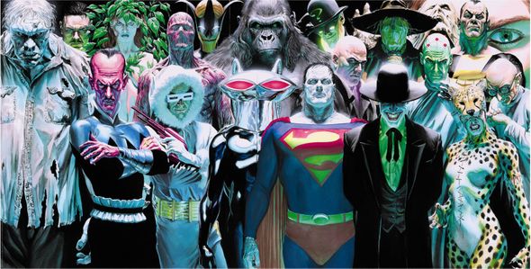 Alex Ross Artist Signed Proof Limited Edition Giclee on Paper:"Infinitely Evil"