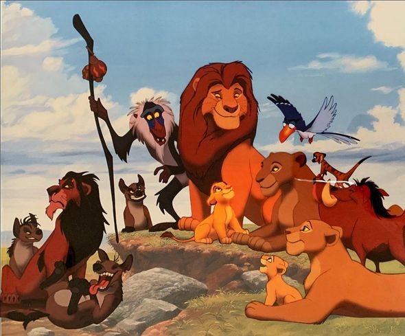 Walt Disney Studios Limited Edition Sericel:"The Lion King"